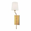 Hudson Valley Glenford 1 Light Wall Sconce 3111-AGB